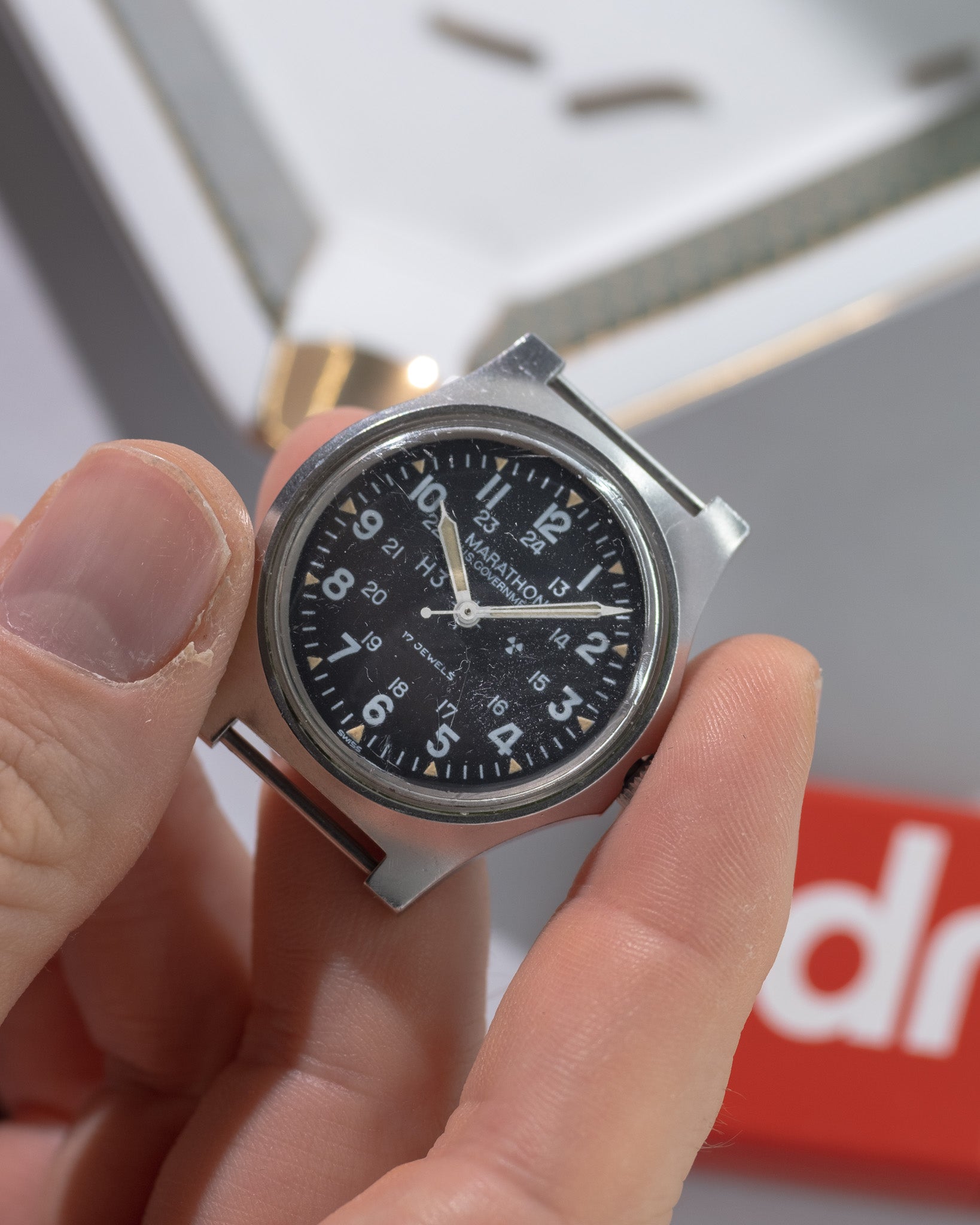Marathon Gallet Military ref. GG-W-113