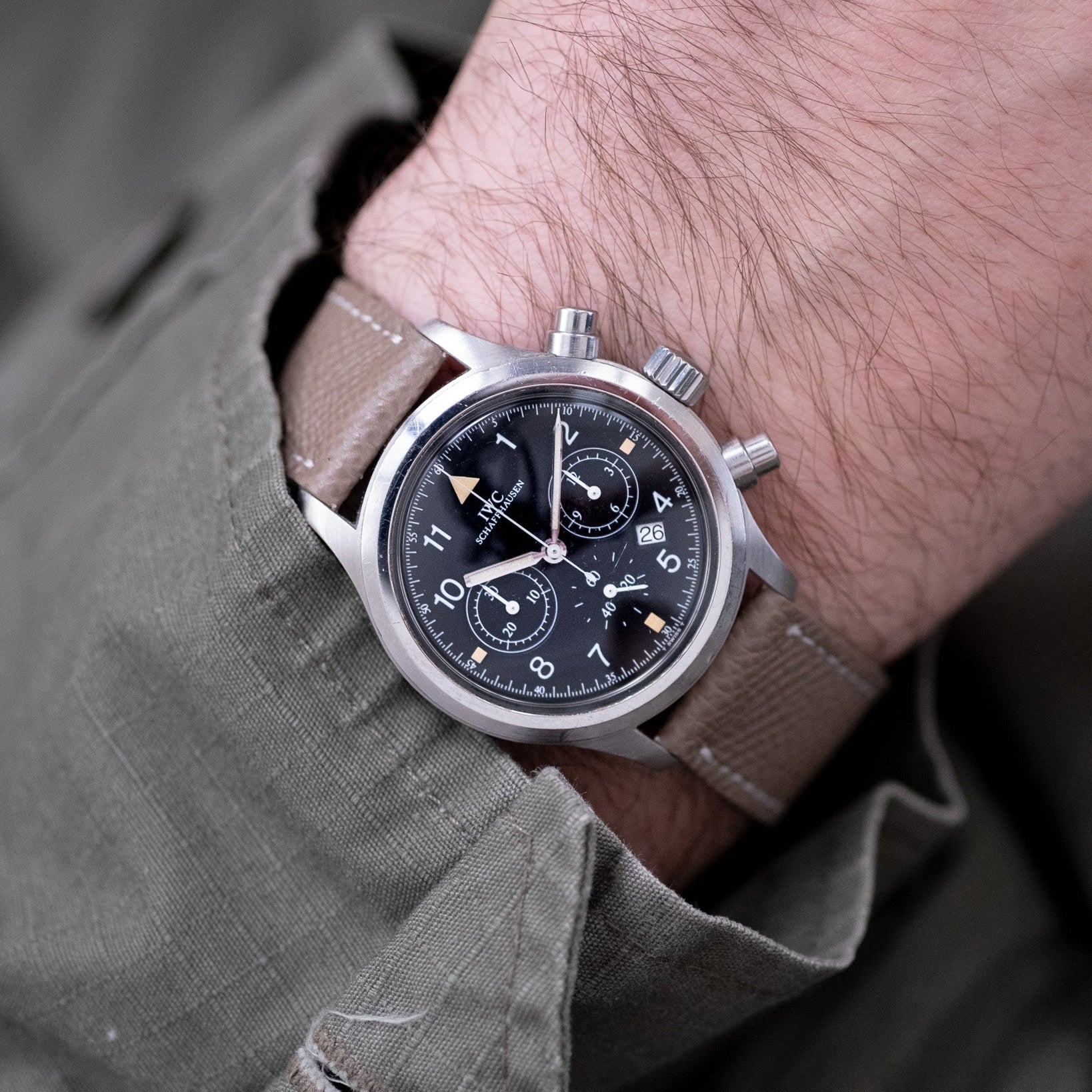 IWC Pilot's Watch Chronograph Mecaquartz Ref. IW3741