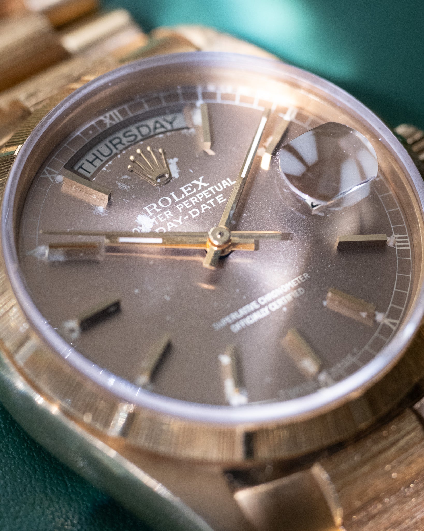 Rolex Bark Day-Date Ref. 18078 from 1987