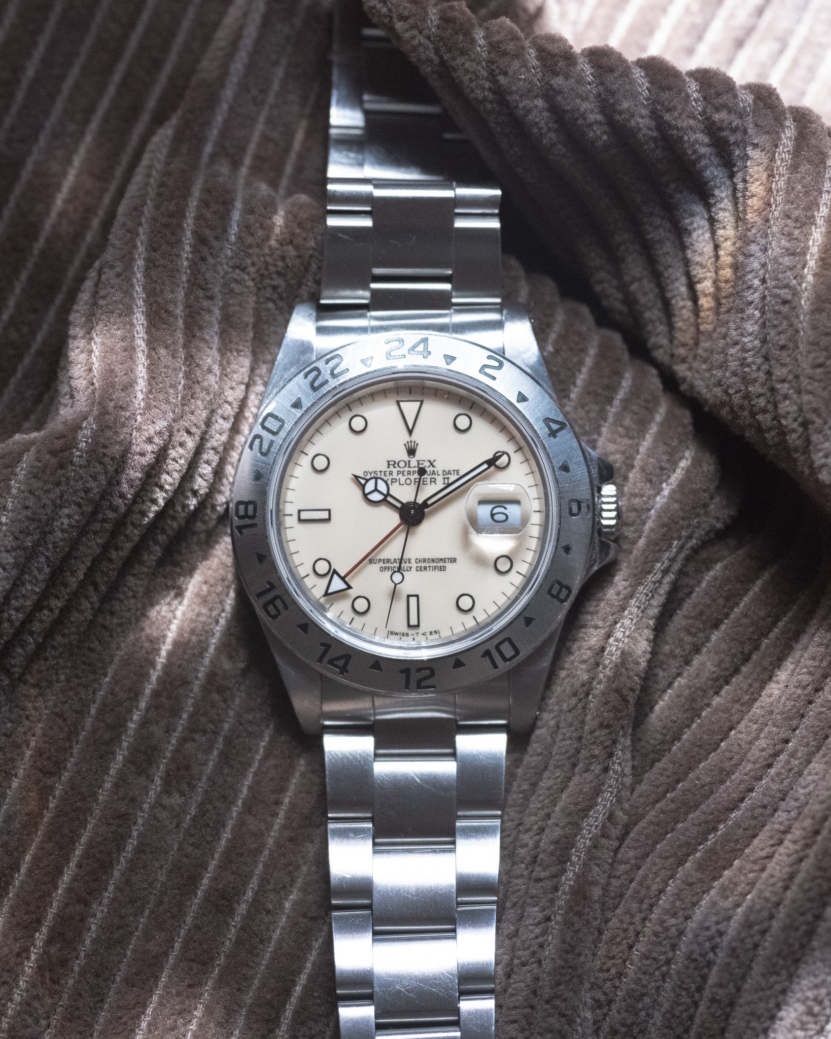 Rolex Explorer II Ref. 16570 Cream