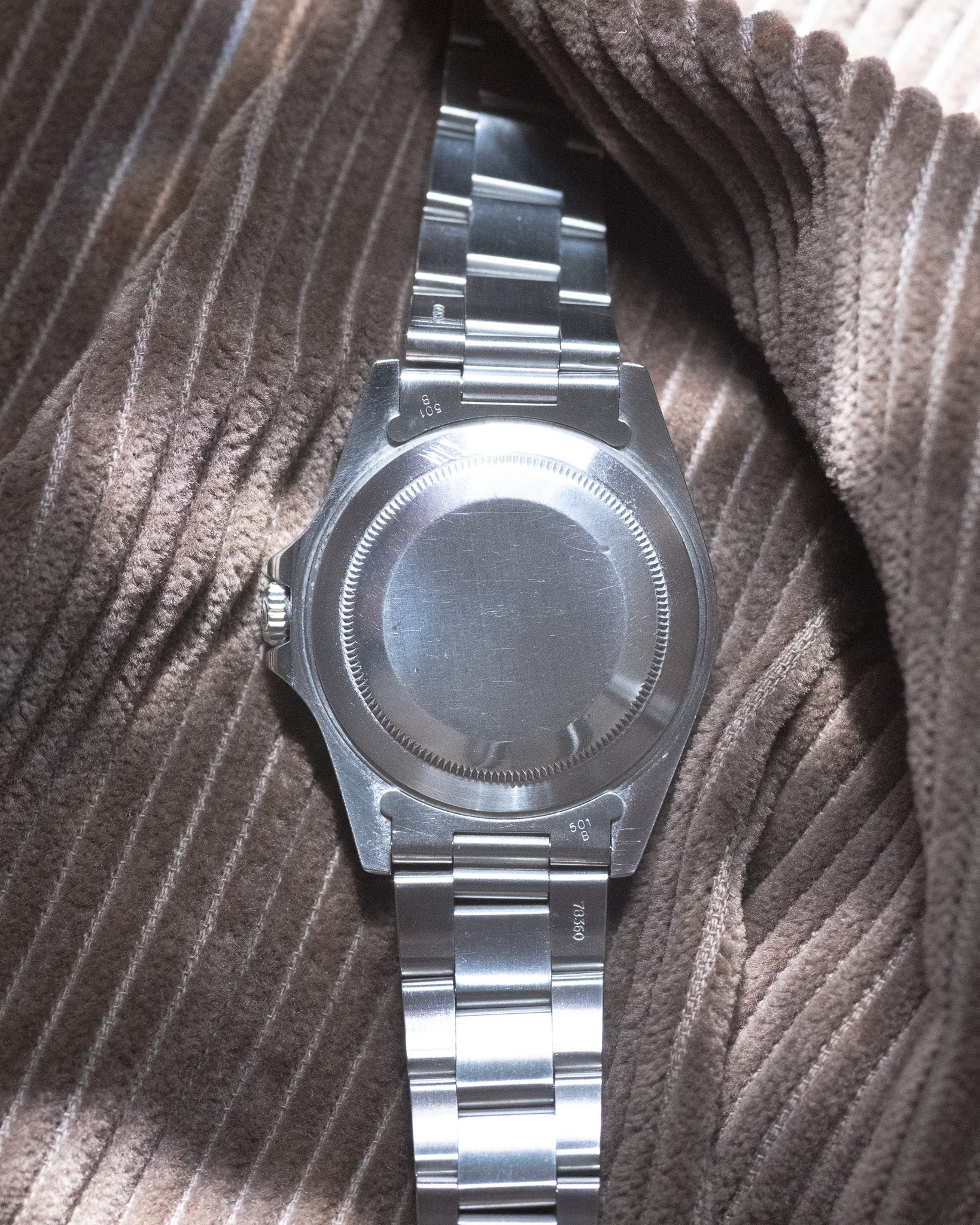 Rolex Explorer II Ref. 16570 Cream Caseback