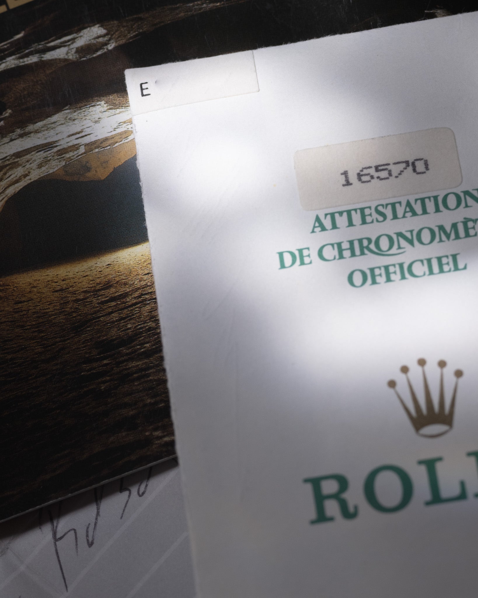 Rolex Explorer II Ref. 16570 Cream Papers