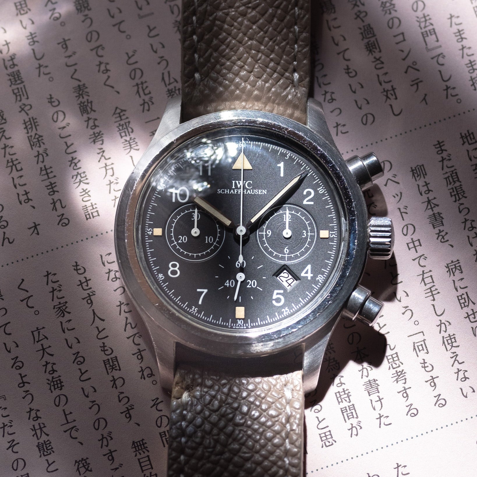 IWC Pilot's Watch Chronograph Mecaquartz Ref. IW3741