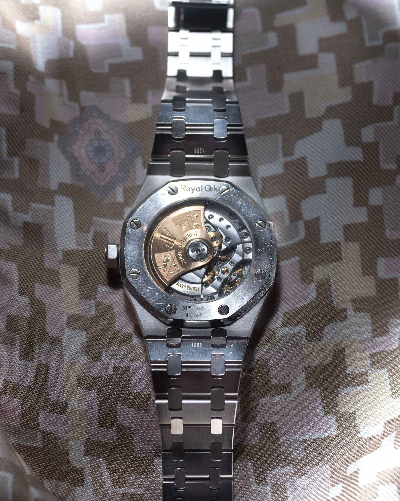 Audemars Piguet Royal Oak Ref. 15451ST Caseback