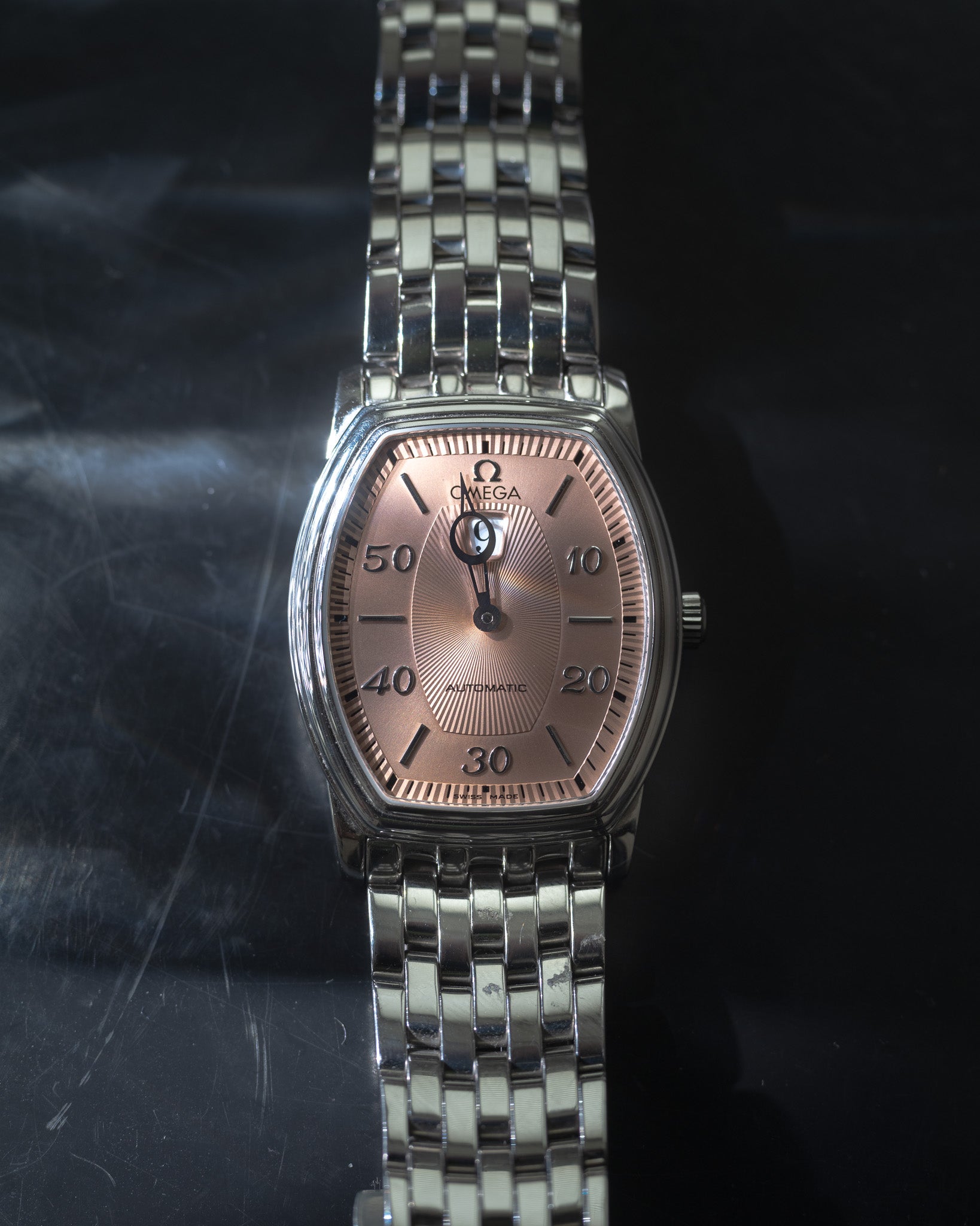 The Omega De Ville Prestige Jump Hour Ref. 4553.61.00