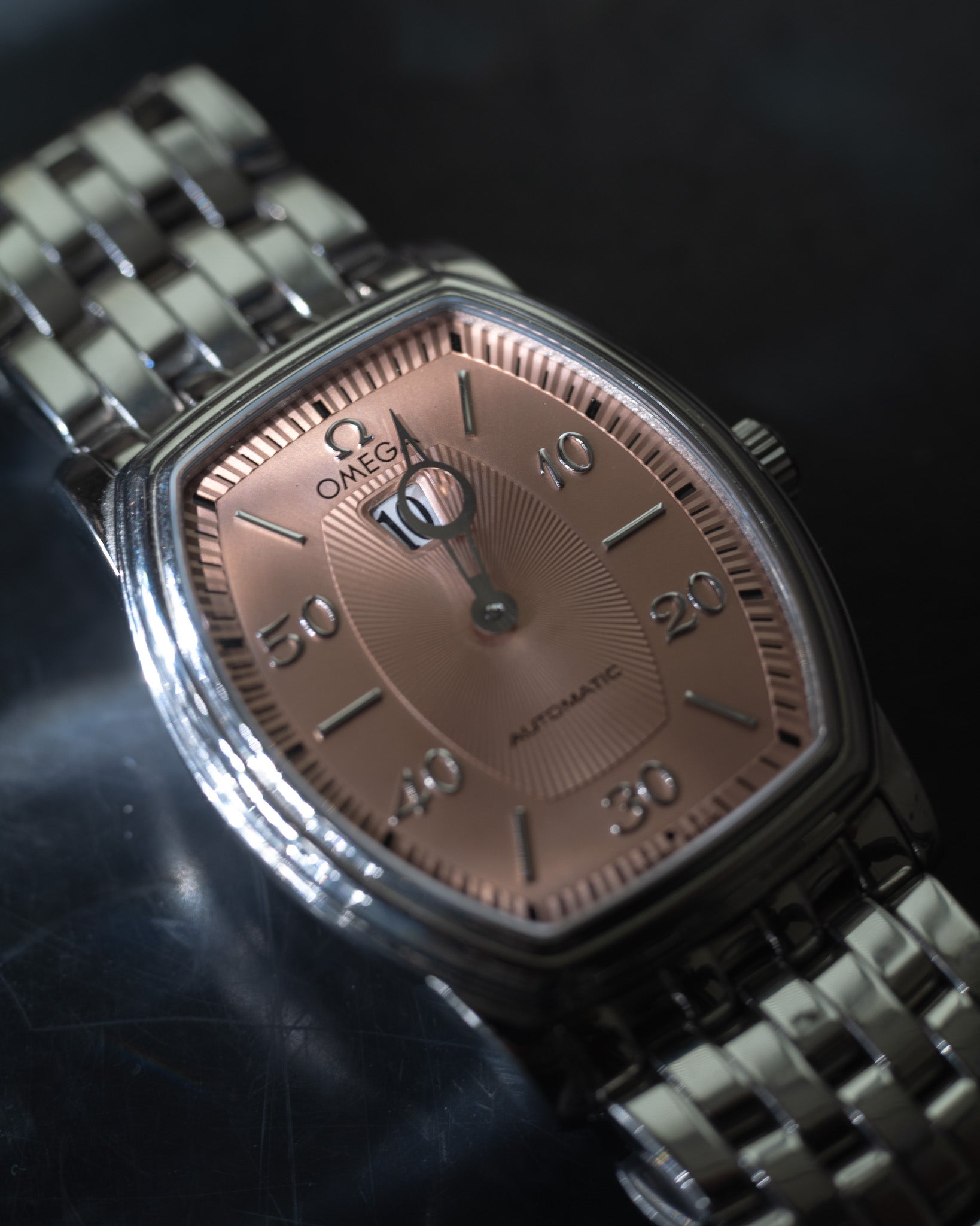 The Omega De Ville Prestige Jump Hour Ref. 4553.61.00