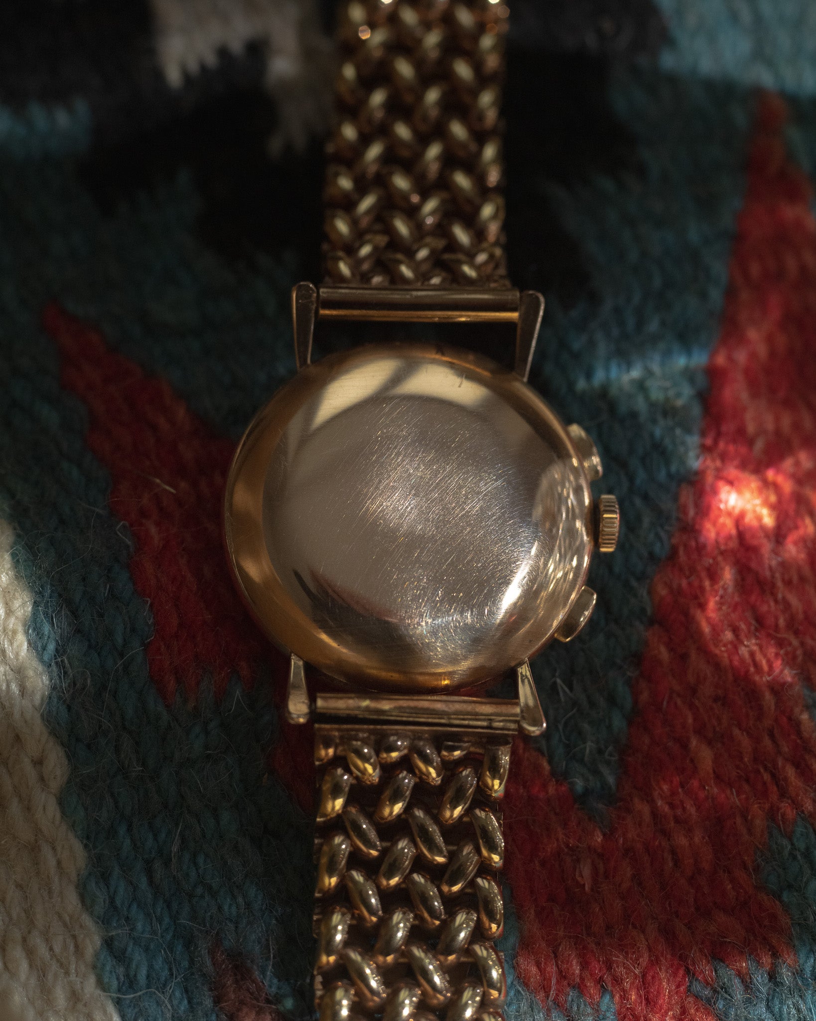 The 1940s Gübelin Chronograph 18K gold case Valjoux 22