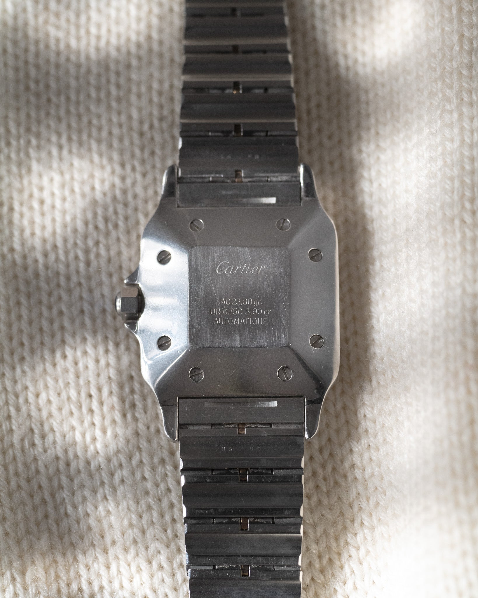 Cartier Santos Godron Ref. 2961