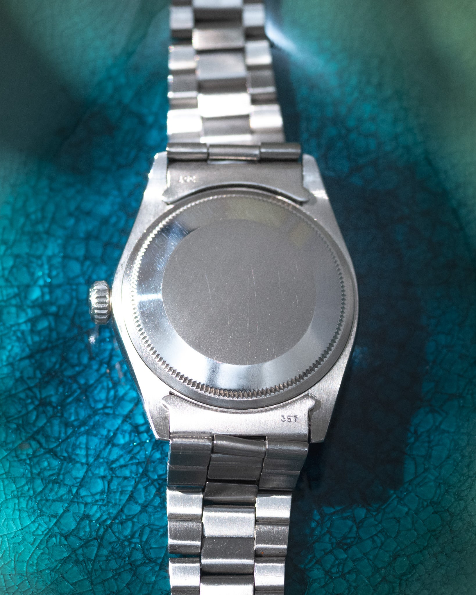 Rolex Date Ref. 1500 Double Signed