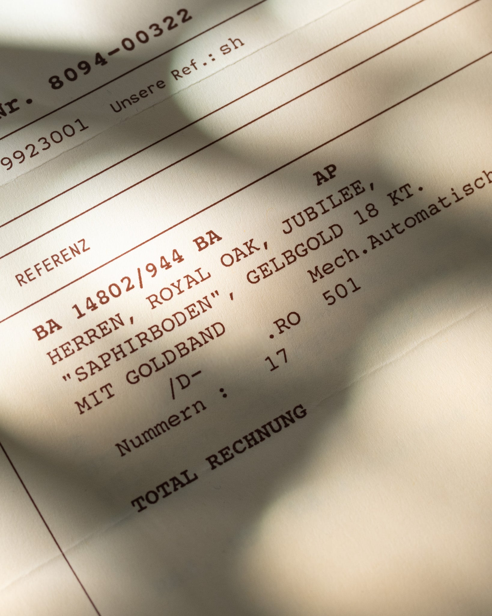 Audemars Piguet Royal Oak Ref. 14802