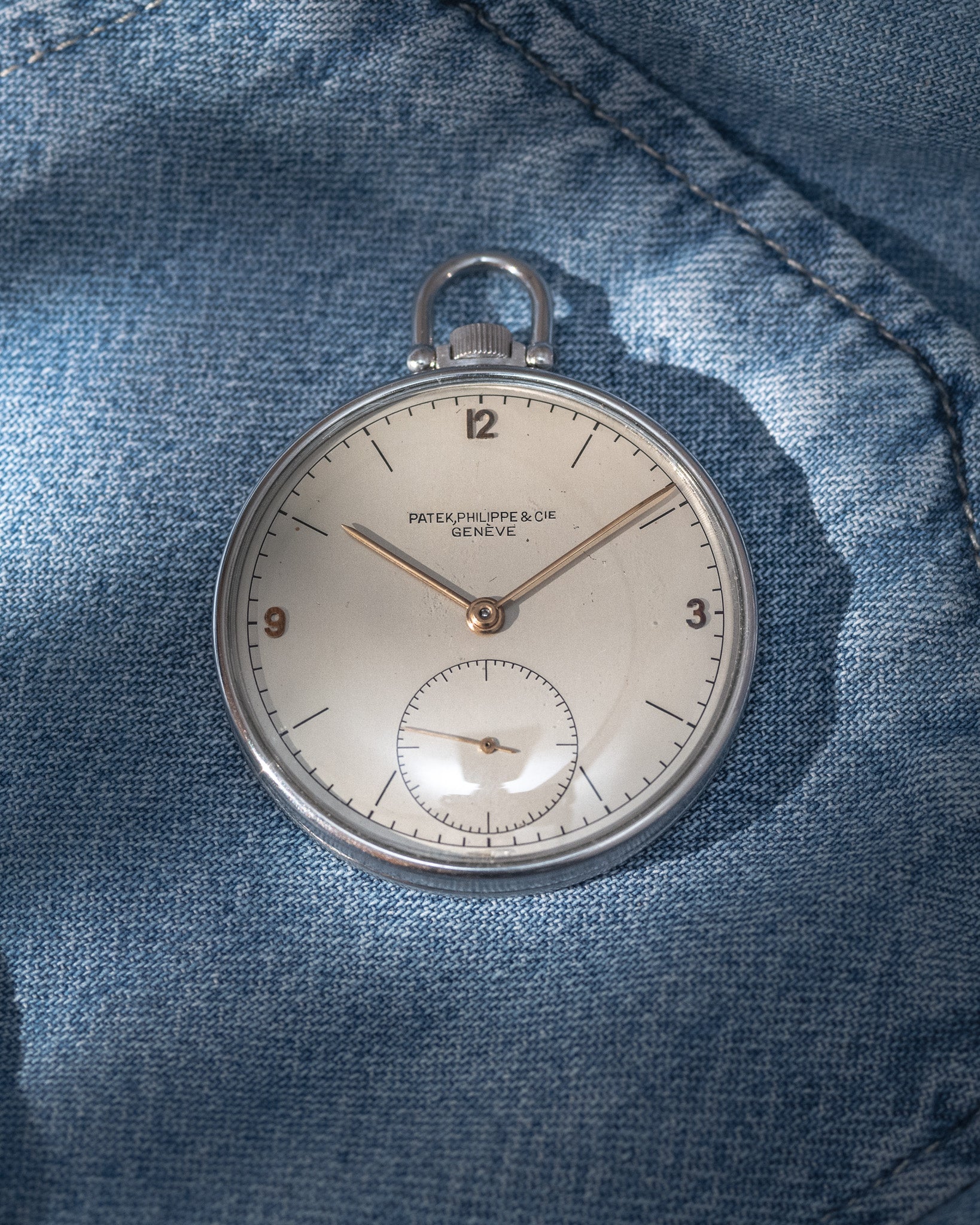 Patek Philippe Steel Pocket Watch