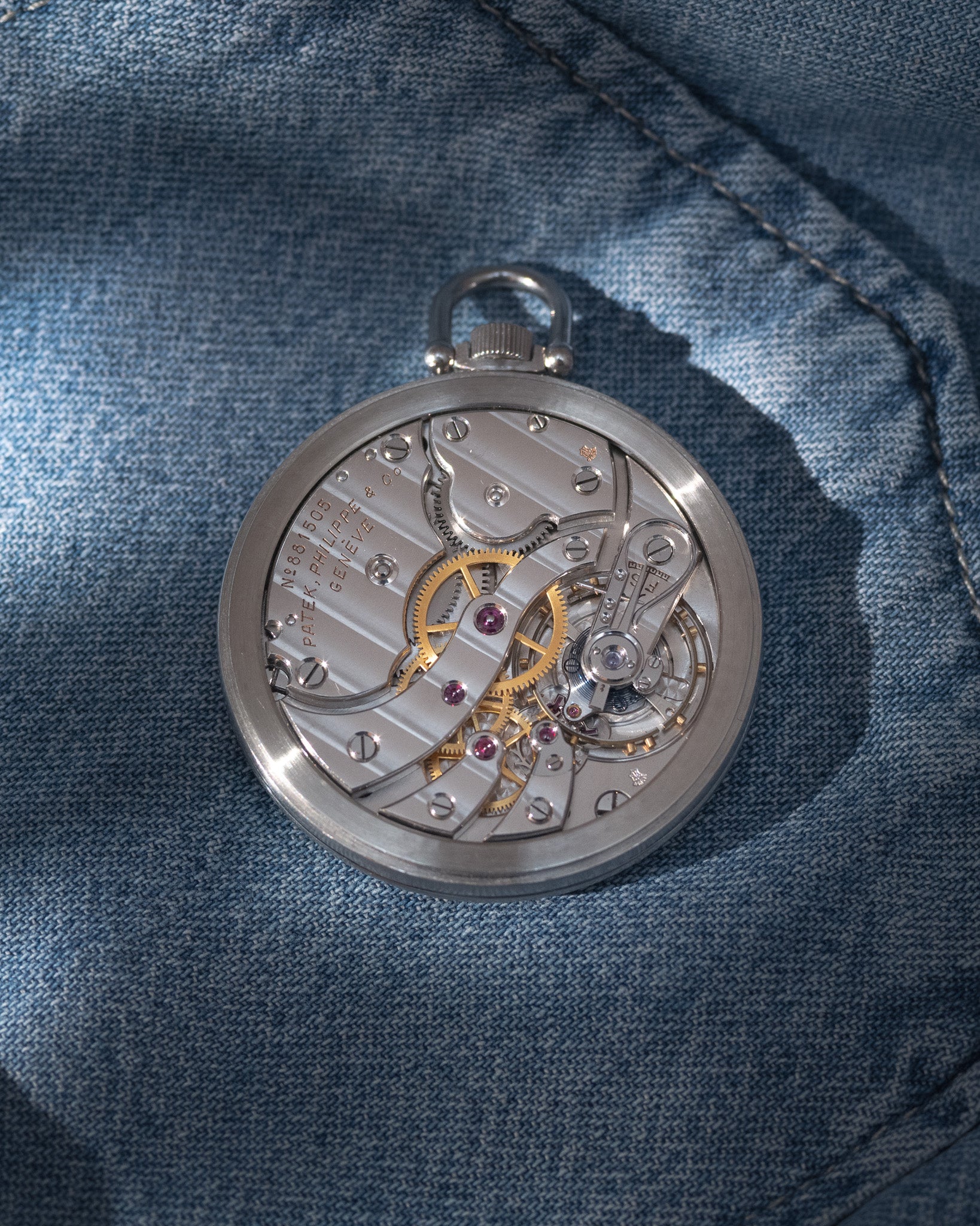 Patek Philippe Steel Pocket Watch