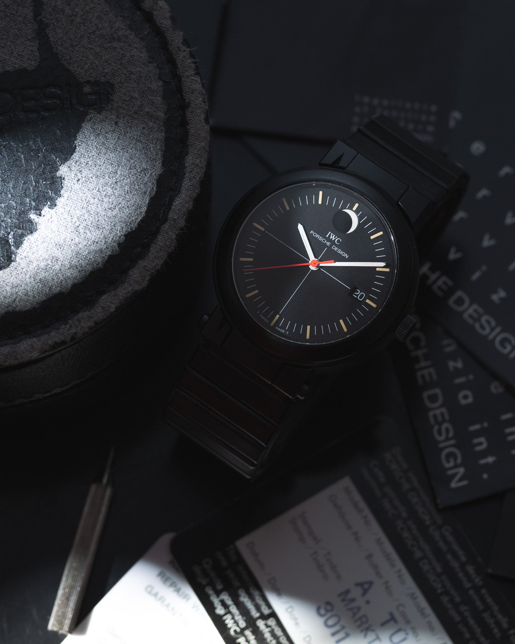 IWC Porsche Design Moonphase Compass Ref. 3551