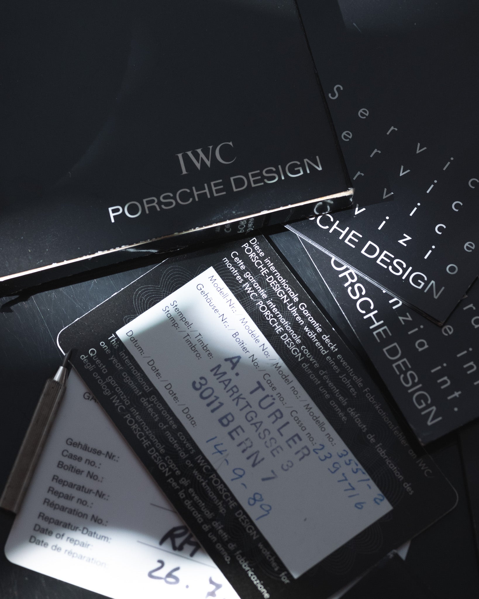 IWC Porsche Design Moonphase Compass Ref. 3551