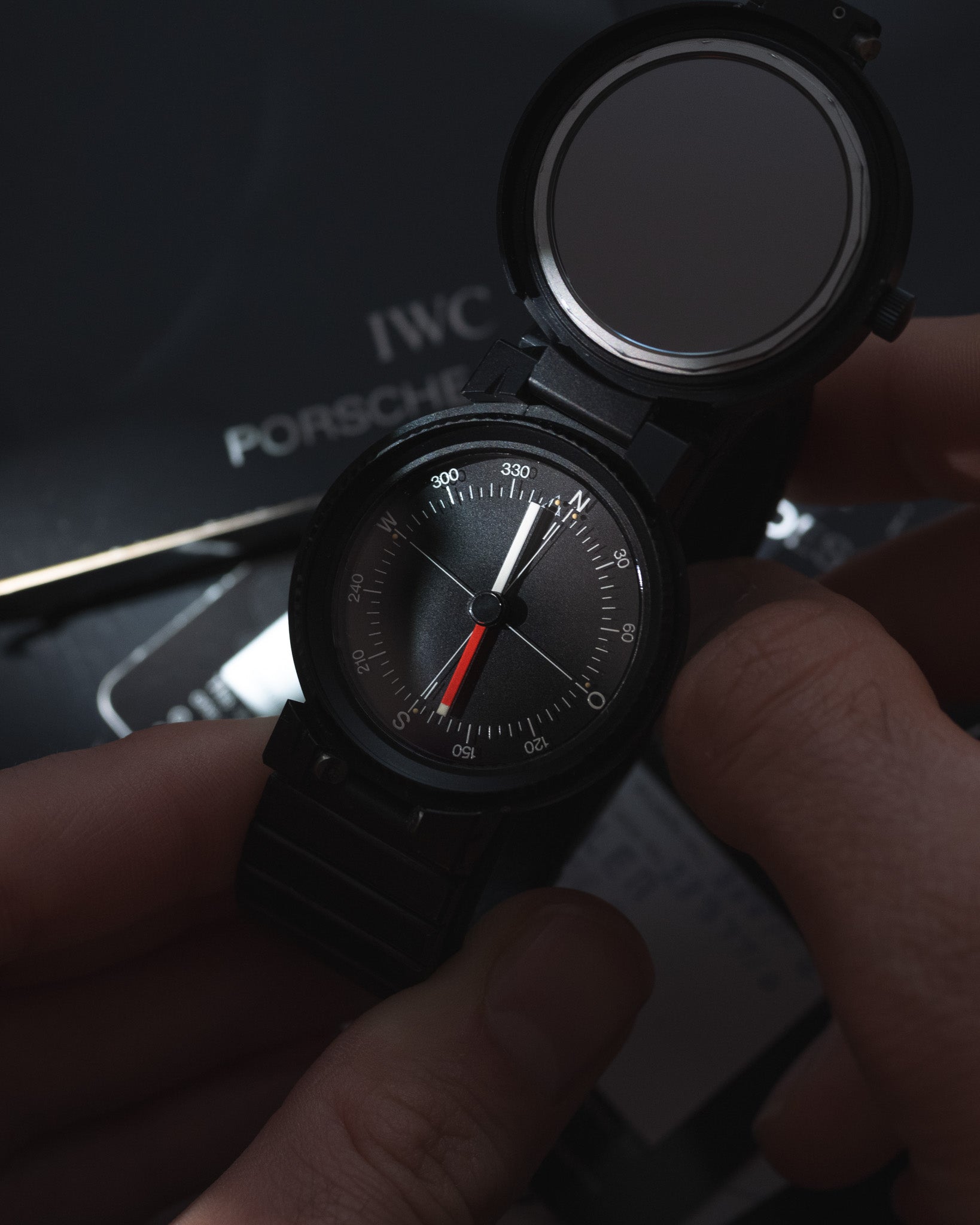 IWC Porsche Design Moonphase Compass Ref. 3551
