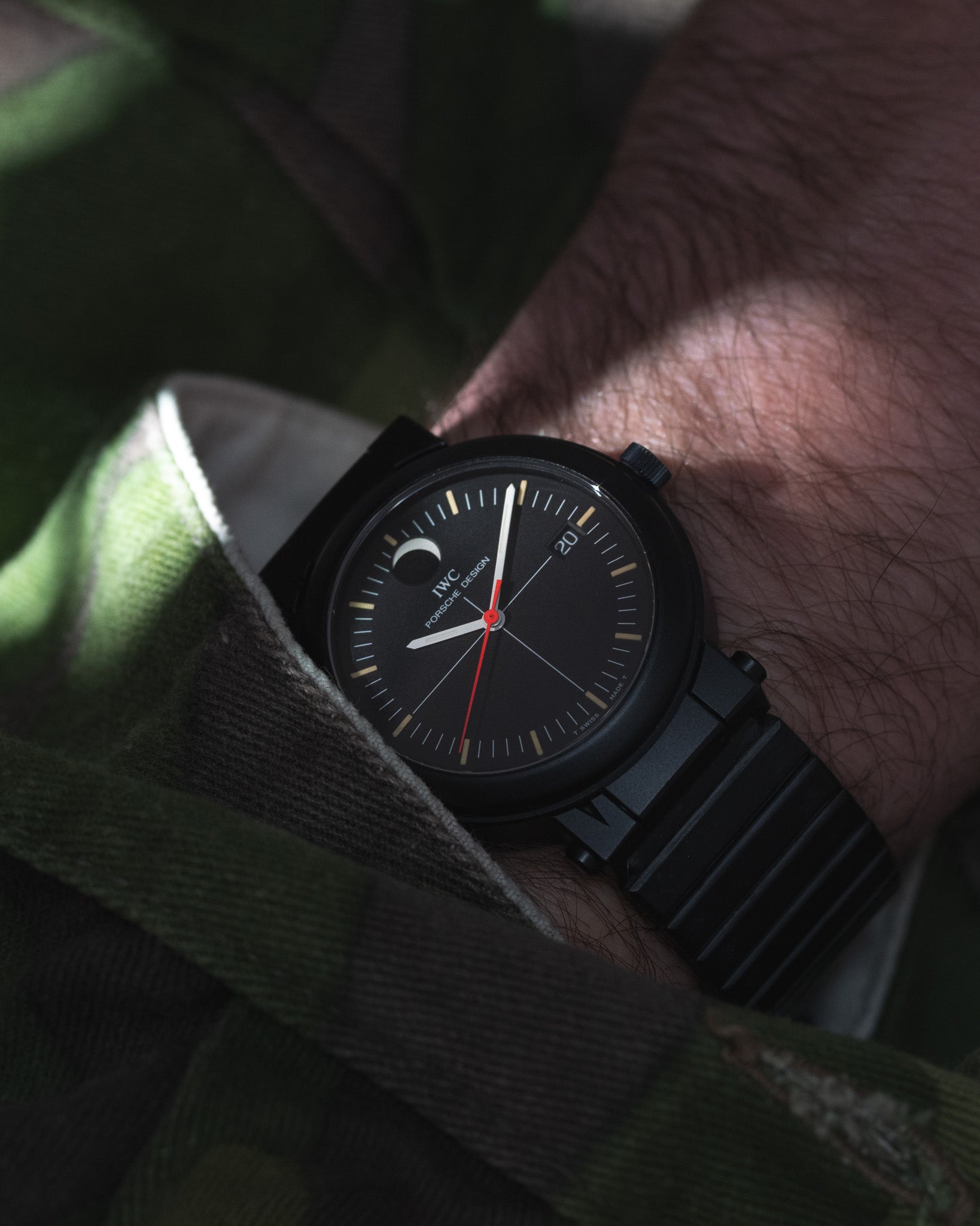 IWC Porsche Design Moonphase Compass Ref. 3551