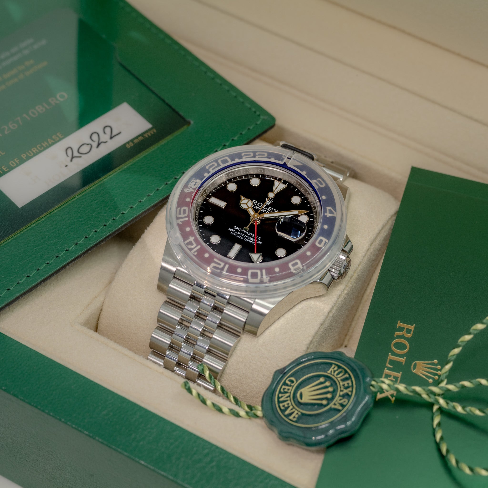 Rolex GMT-Master Ref. 126710BLRO