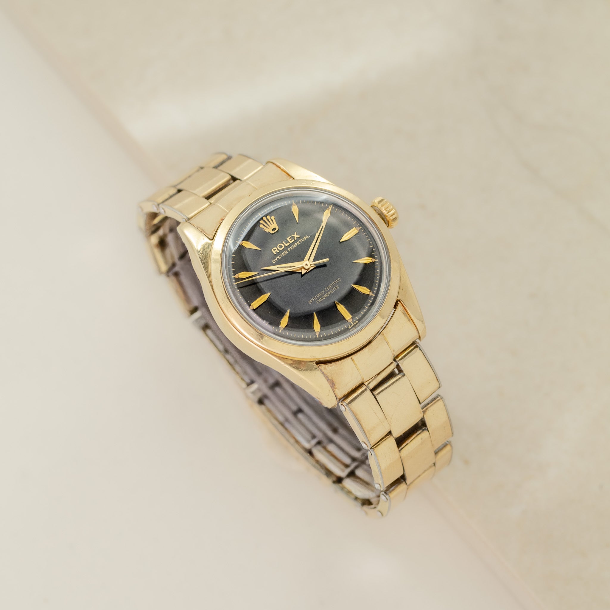 Rolex Oyster Perpetual "Golden Egg" Ref. 6634