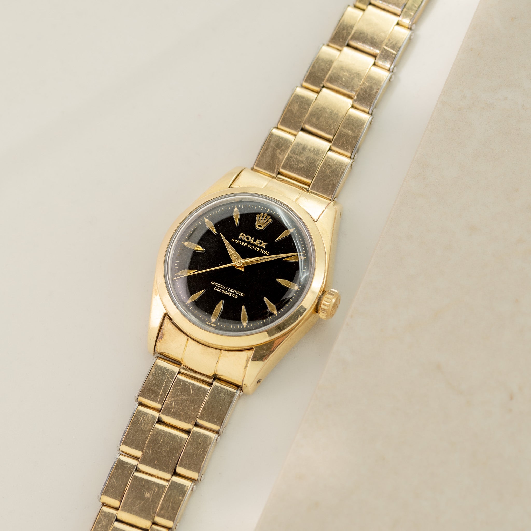 Rolex Oyster Perpetual "Golden Egg" Ref. 6634