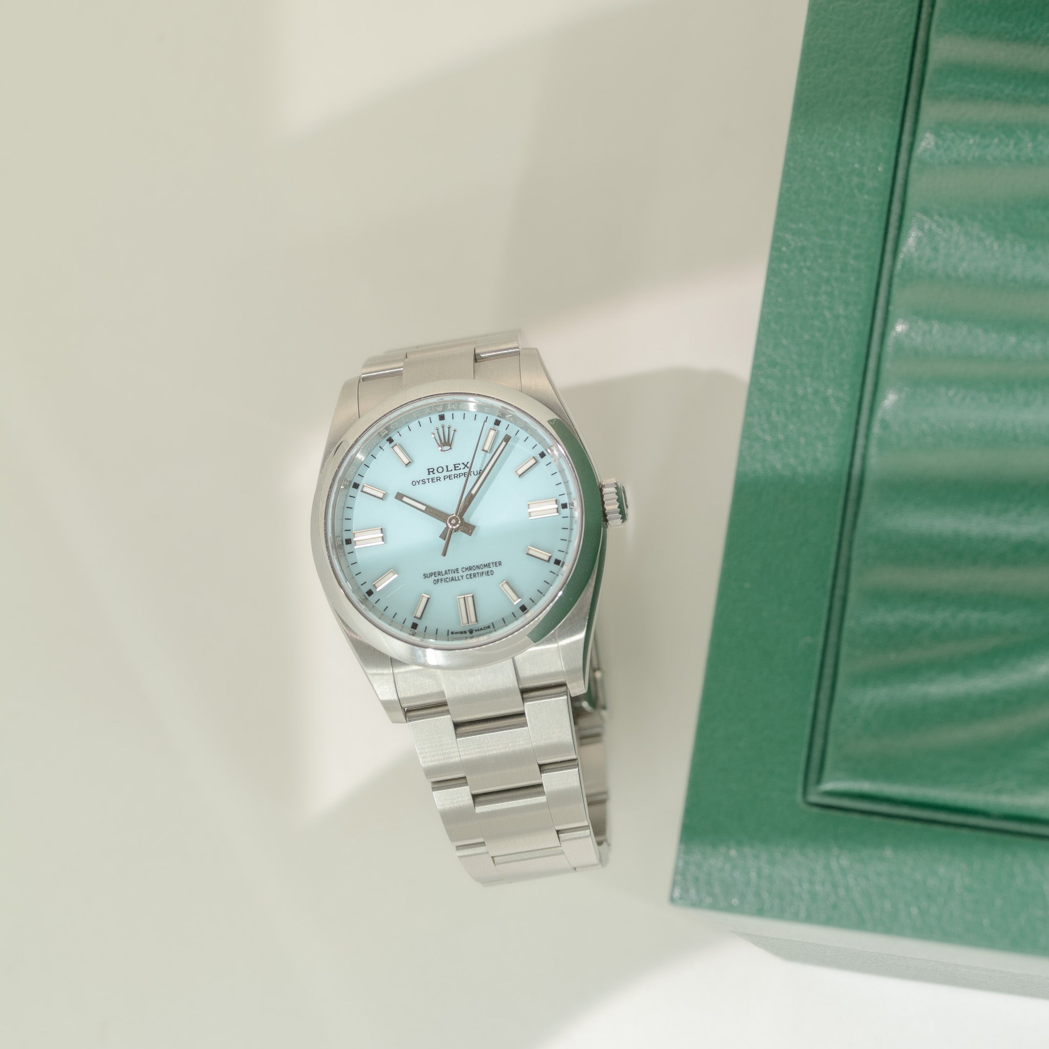 Rolex Oyster Perpetual “Tiffany” Ref. 126000
