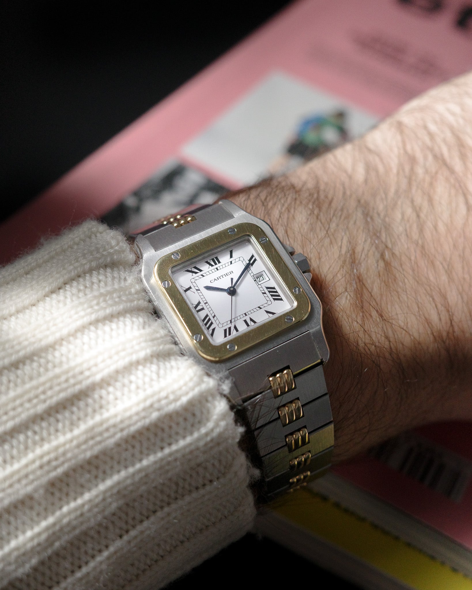 Cartier Santos Godron Ref. 2961