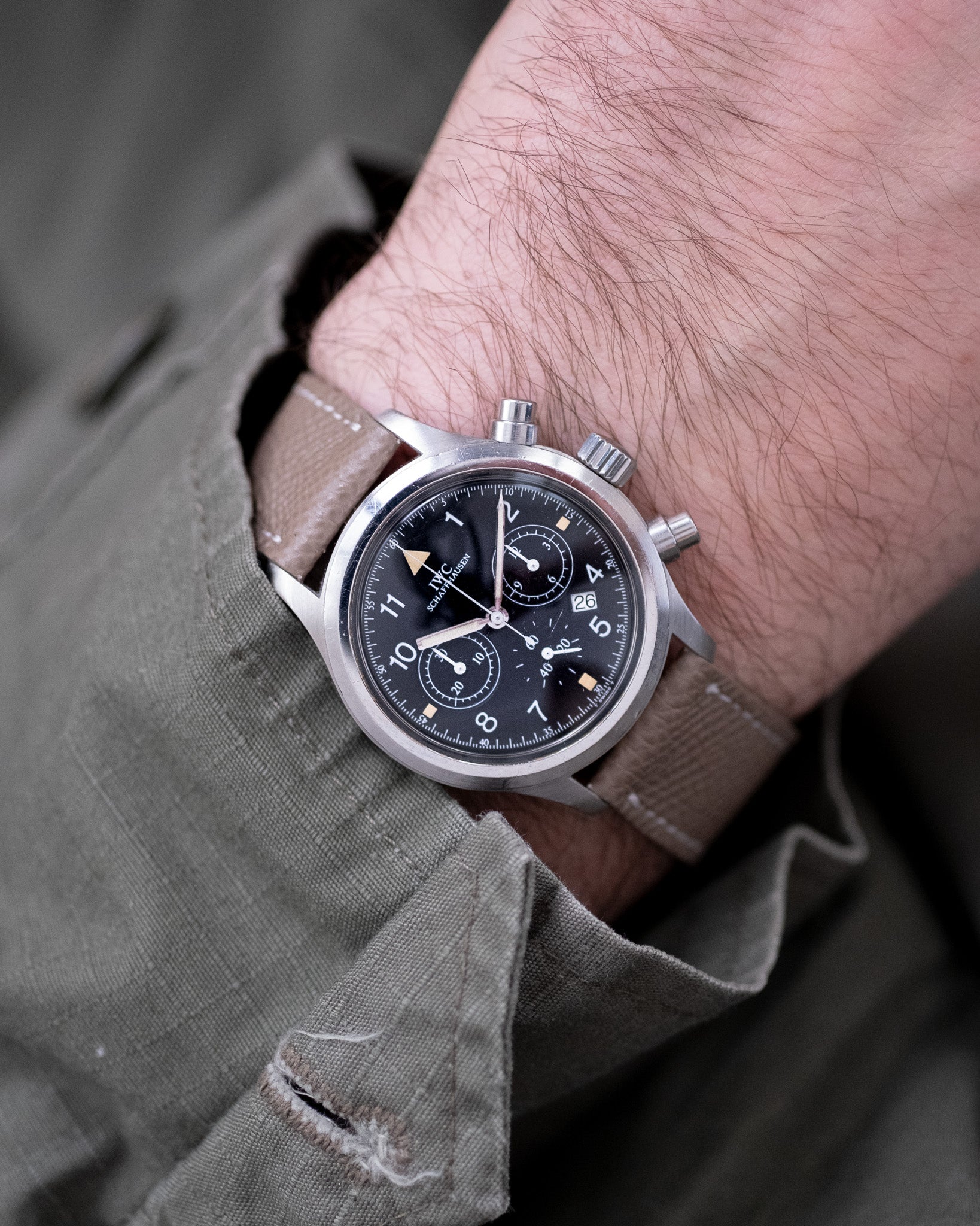  IWC Pilot's Watch Chronograph Mecaquartz Ref. IW3741 