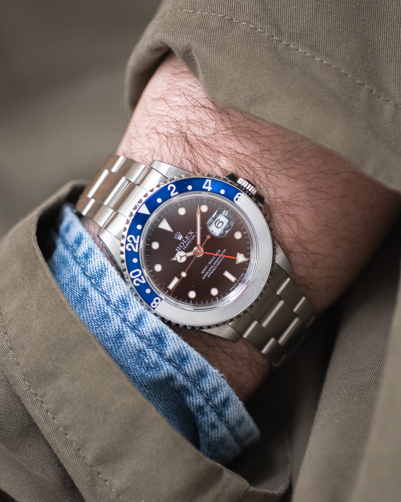 Rolex GMT-MASTER Ref. 16700 with Ghost Bezel from 1996