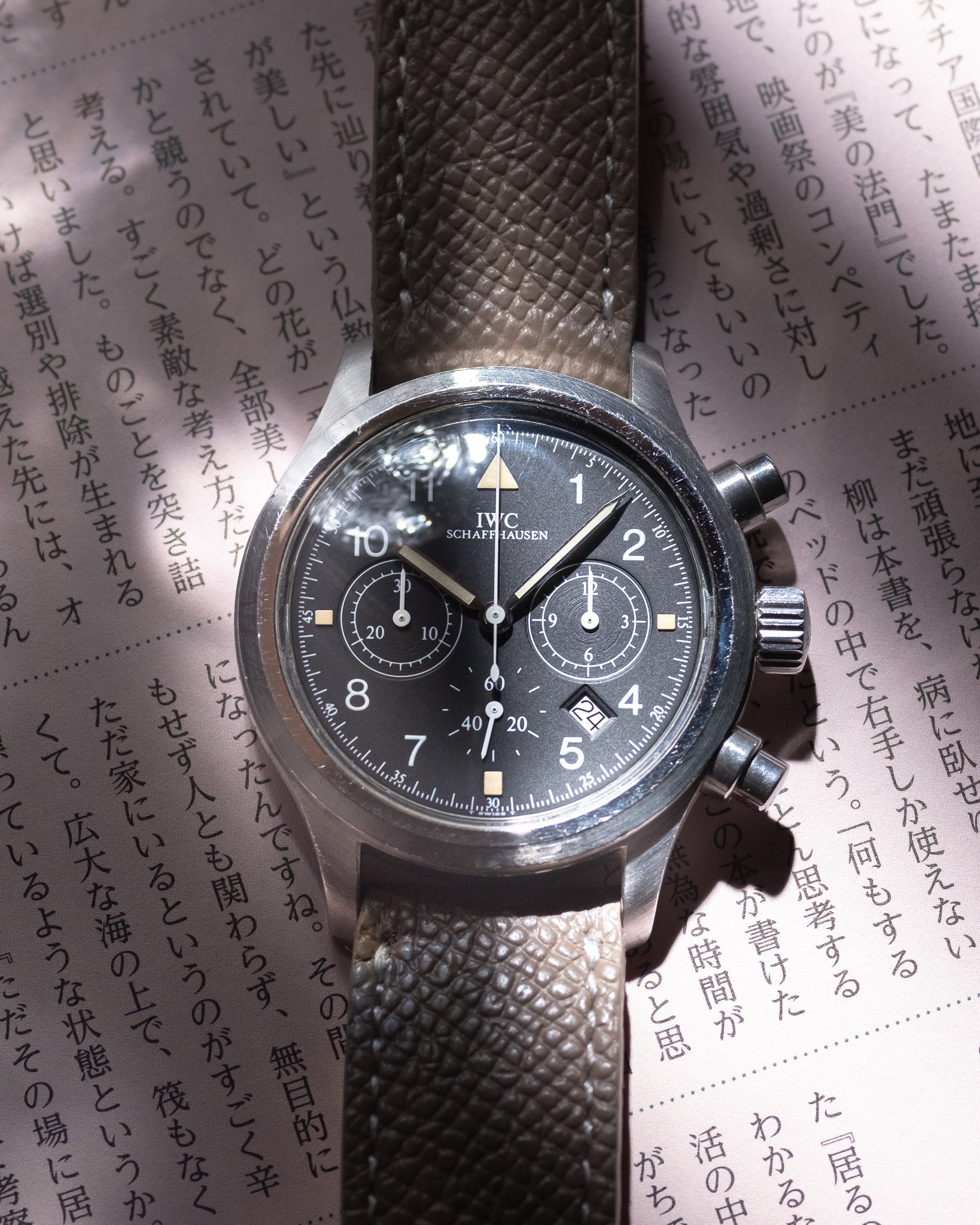  IWC Pilot's Watch Chronograph Mecaquartz Ref. IW3741 