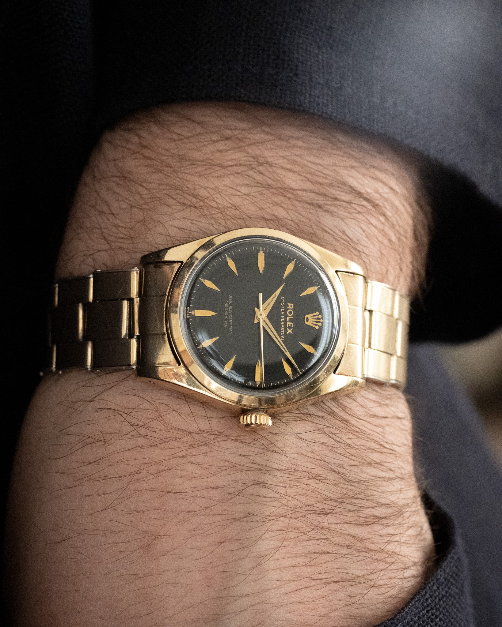 Rolex Oyster Perpetual "Golden Egg" Ref. 6634