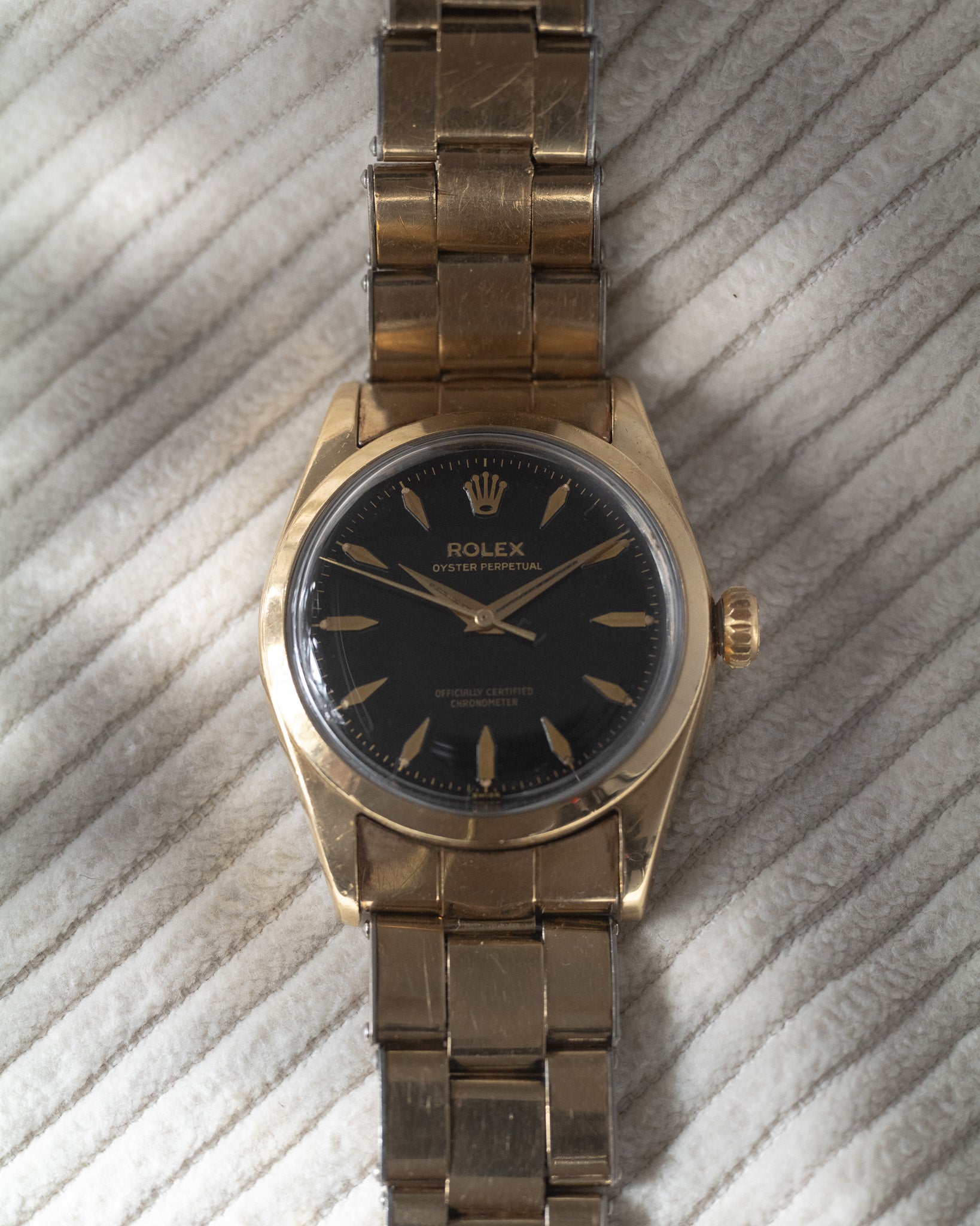 Rolex Oyster Perpetual "Golden Egg" Ref. 6634