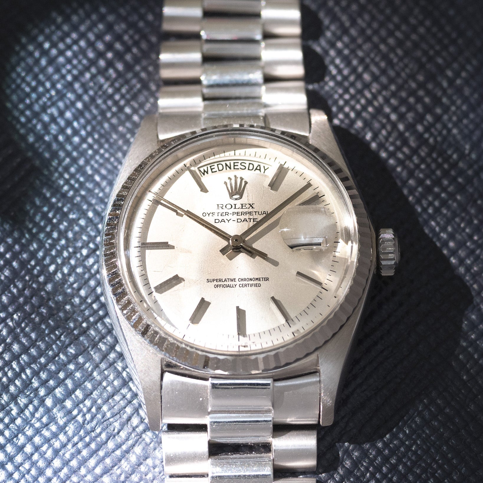 Rolex Day-Date 1803 White Gold lespetitshorlogers
