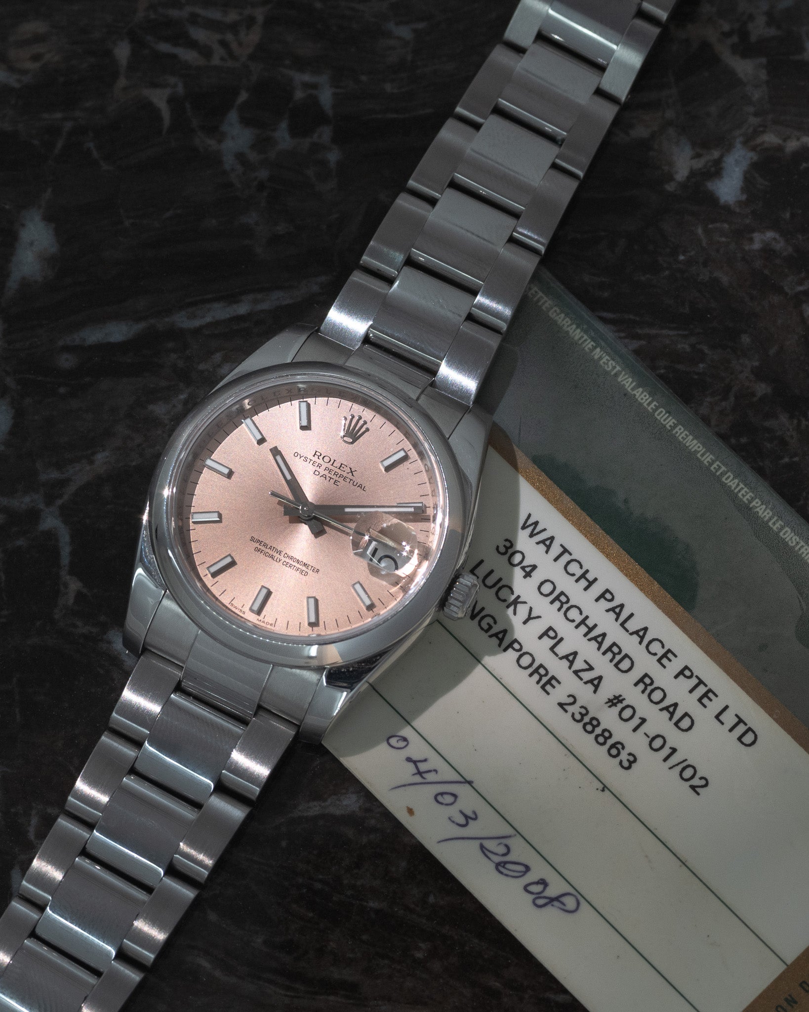 Rolex Oyster Perpetual 115200