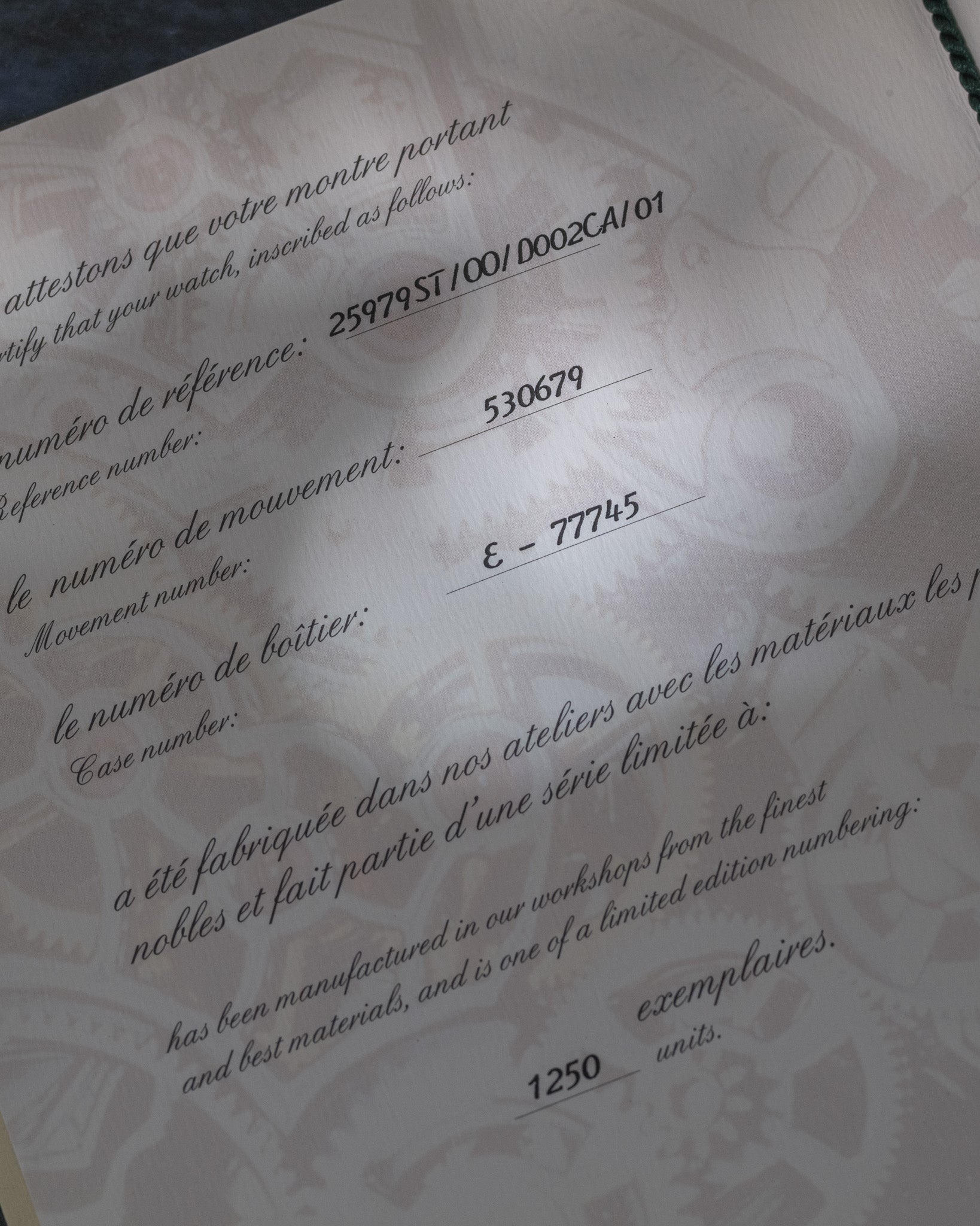 Audemars Piguet Royal Oak Chronograph Alinghi Ref. 25979ST.OO.0002CA.01