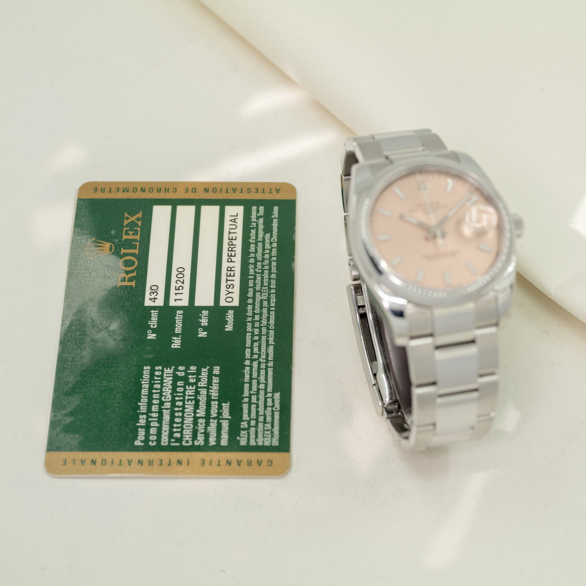 Rolex Oyster Perpetual 115200