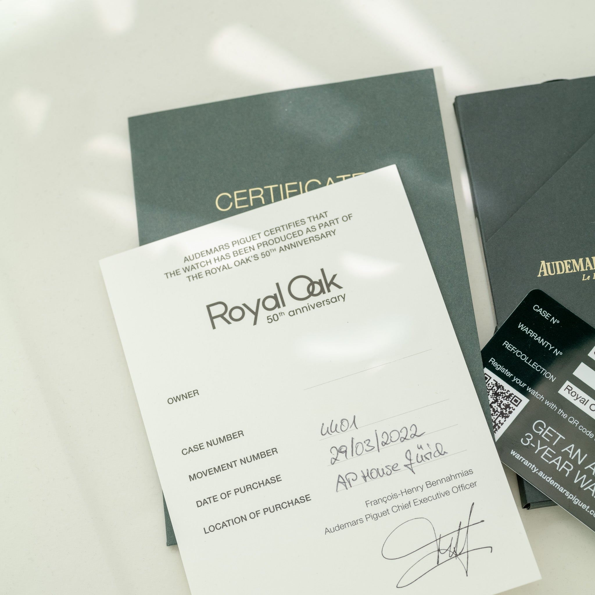 Audemars Piguet Royal Oak 50th Anniversary Ref. 26240ST.OO.1320ST.03