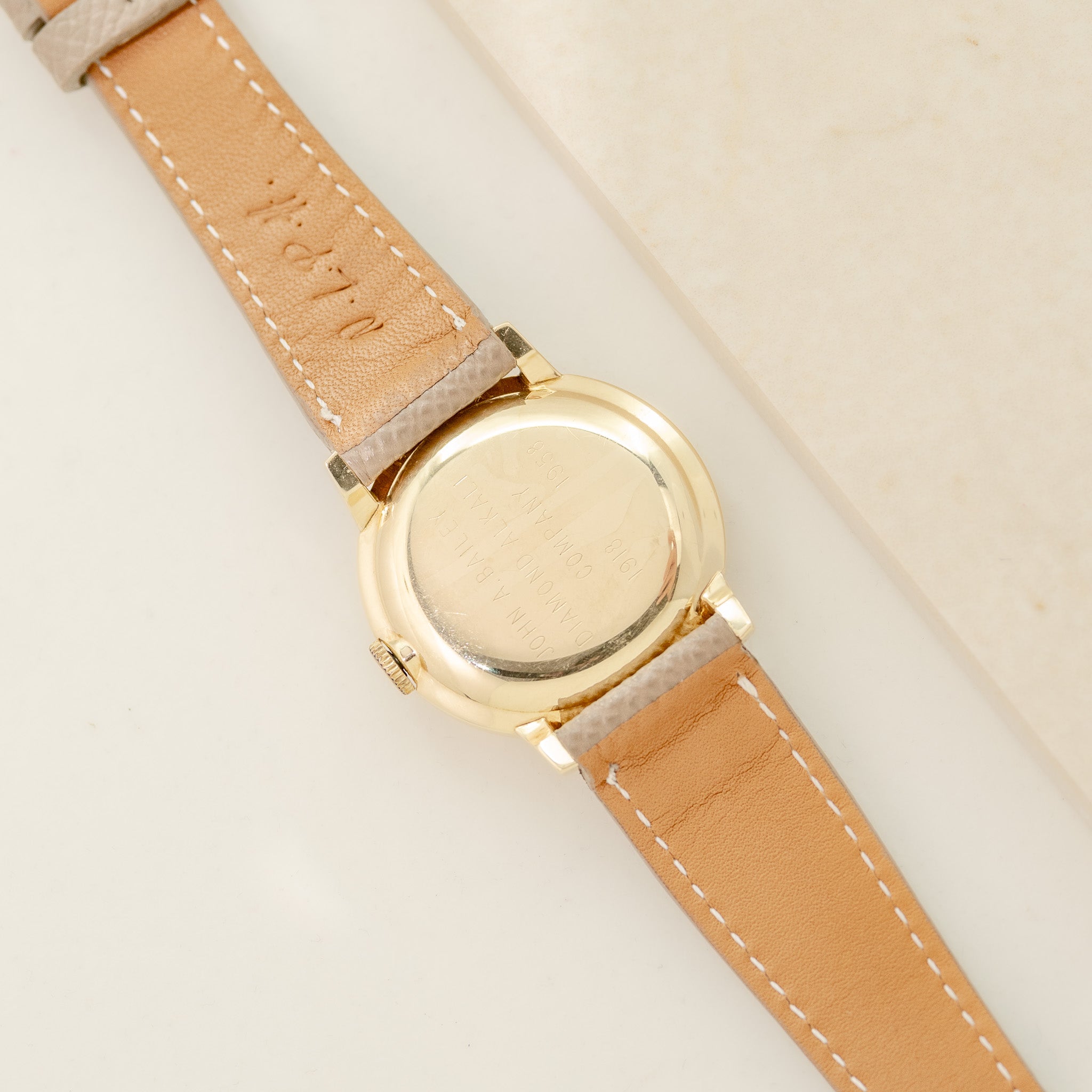 Rolex Pre-Cellini Diamond Alkali Company Reference. 3038